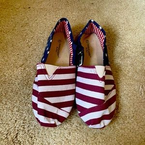 Patriotic Canvas Shoes